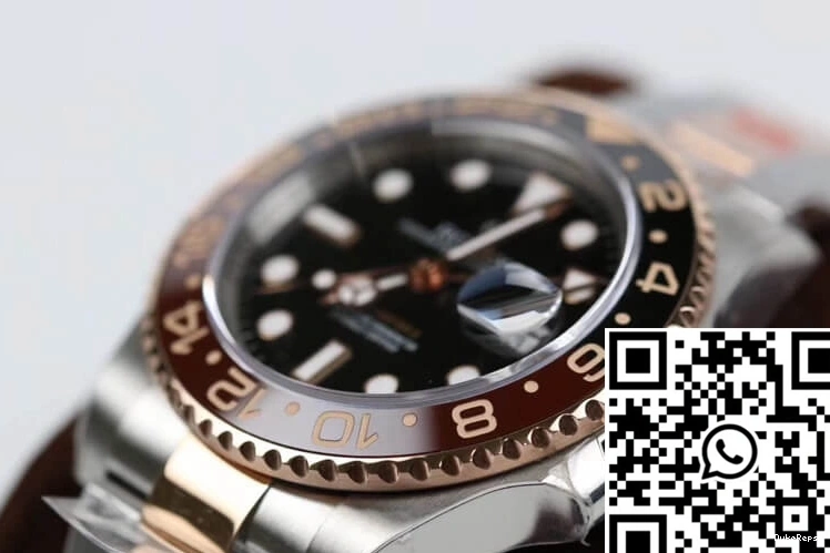 Dial GM M126711CHNR-0002 Rolex Master GMT II Factory Black 1011